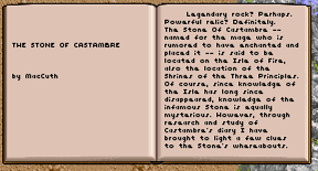 STONE OF CASTAMBRE̖{